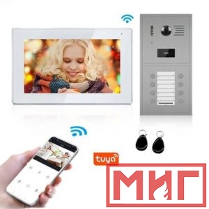 Фото 8 - Видеодомофон для квартир с WiFi и Tuya.